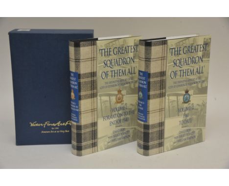 The Greatest Squadron of Them All - Vols I & II - First Edition 2003 - Two hardbacks in protective cover, signed by all the a