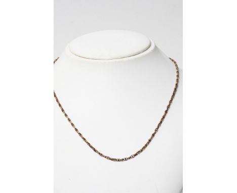 A vintage 9ct gold chain 