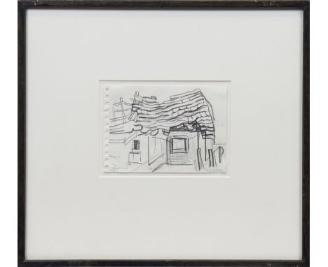 * PETER HOWSON,GORNI 1994pencil on paper, signed and titled10.5cm x 14.5cmMounted, framed and under glass