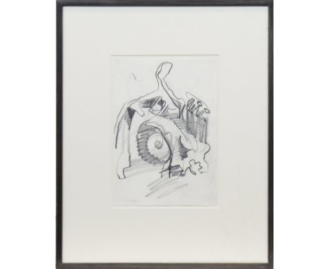 * PETER HOWSON,LORRY 1994pencil on paper, signed29.5cm x 21cmMounted, framed and under glass