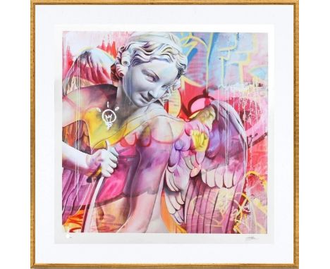 PICHIAVO (Fondé en 2007) Orphic Cupid Impression giclée sur papier. Signée, datée et numérotée sur 300 exemplaires. Giclée pr