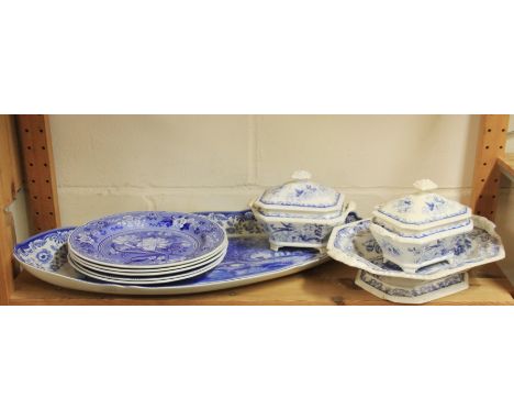A quantity of Spode and other porcelain.