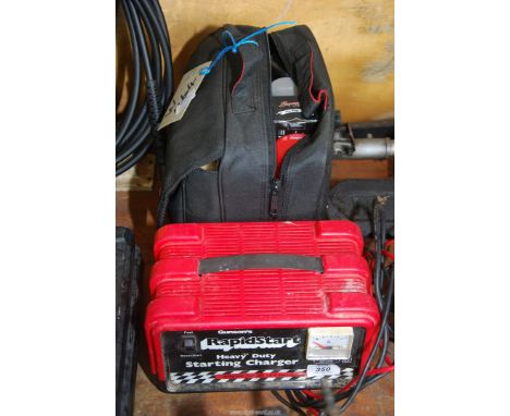 A car valet kit plus "Gunson" battery charger.