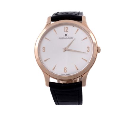 Jaeger LeCoultre, Master Ultra Thin, ref. 145.2.79  Jaeger LeCoultre, Master Ultra Thin, ref. 145.2.79.S, an 18 carat gold wr