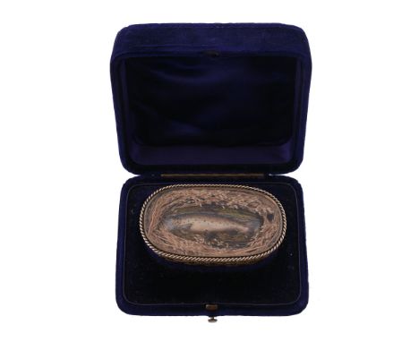 [Royal presentation] A Victorian silver gilt reverse intaglio set novelty...  [Royal presentation] A Victorian silver gilt re