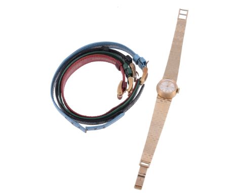 Rolex, Precision, Chameleon, ref. 2023 7879, a lady  Rolex, Precision, Chameleon, ref. 2023 7879, a lady's 18 carat gold brac