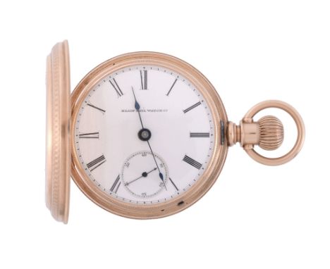 Elgin National Watch Co., a 14 carat gold full hunter pocket watch, no  Elgin National Watch Co., a 14 carat gold full hunter