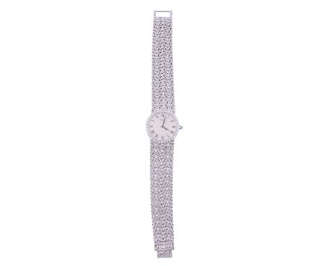 Piaget, ref. 926 N 21, a lady's 18 carat white gold and diamond bracelet...  Piaget, ref. 926 N 21, a lady's 18 carat white g