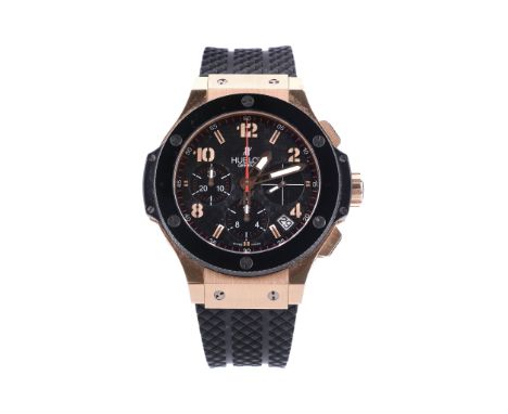 Hublot, Big Bang, ref. 341, a bi-colour wristwatch, no  Hublot, Big Bang, ref. 341, a bi-colour wristwatch,   no. 640757, cir