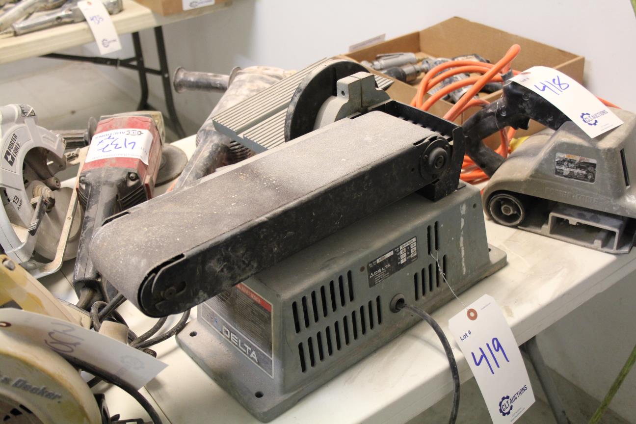 Delta 31460 4" Belt 6" Disc Sander, 1/3hp 110v