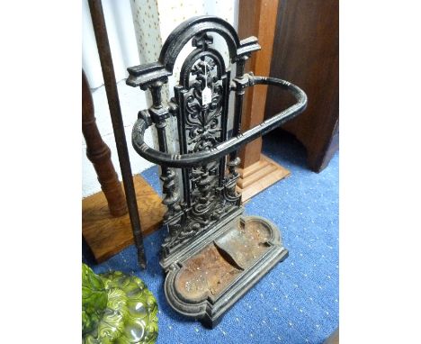 An Edwardian cast iron Stick Stand.