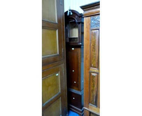 A mahogany Long Case Clock Carcass
