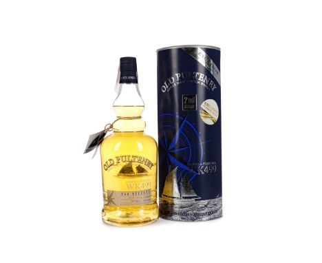 OLD PULTENEY ISABELLA FORTUNA WK499 SECOND RELEASE - ONE LITRE Single Malt Scotch Whisky One litre, 46% volume, in tube.