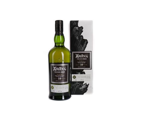 ARDBEG TRAIGH BHAN AGED 19 YEARS - BATCH 1 Single Malt Scotch Whisky Matured in American oak and Oloroso sherry casks, bottle