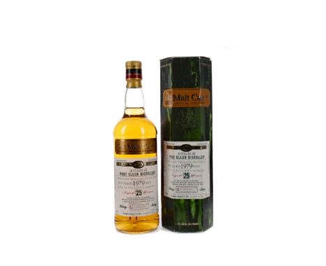 PORT ELLEN 1979 OLD MALT CASK AGED 25 YEARS Single Malt Scotch Whisky Distilled May 1979, matured in hogshead DL Ref 1342, bo