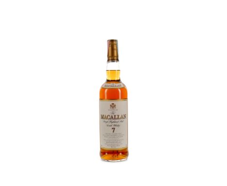 MACALLAN 7 YEARS OLD - MAXXIUM ITALIA Single Malt Scotch Whisky Matured in sherry casks. 700ml, 40% volume.