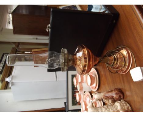 Copper lamp