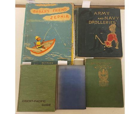 Castle (Agnes Edgerton) Our Sentimental Garden, second impression 1915, Loftie ( W J) Orient-Pacific Line Guide, 6th edition,