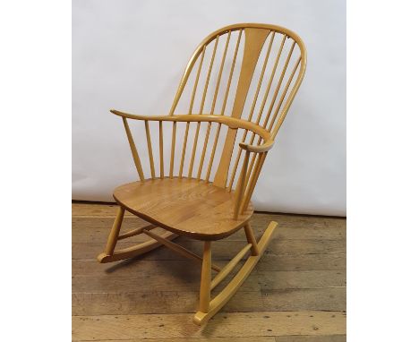 An Ercol rocking armchairlight ware no major faults found 