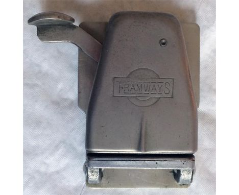 Underground Group Tramways (LUT, MET & SMET) TICKET CANCELLING PUNCH made by Novobax, Watford and inscribed with the 'Tramway