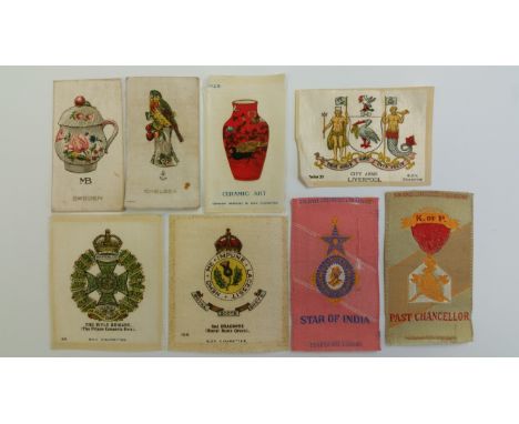 SILKS, odds, inc. Phillips, Town Arms, Ceramic Art; Wills, Lea, ATC, Muratti, I.T.C. of Canada etc., slight duplication, a fe