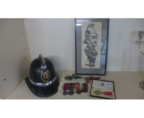 An MBE and a group of Special Constabulary and Fire Brigade medals and bars to H A Shorter Esq - with letters and paperwork, 