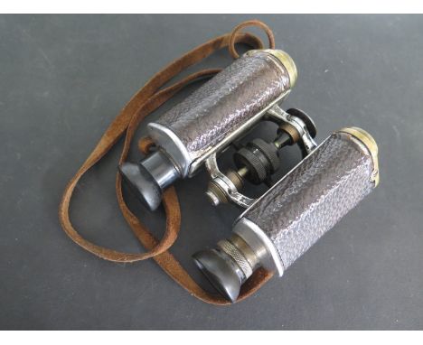 A pair of Trieder Army binoculars - C.P. Coerz, Berlin