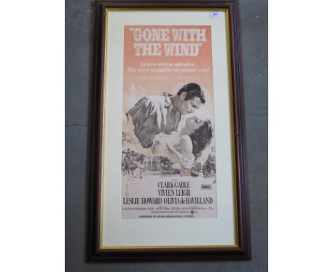 Gone With The Wind Premier brochure, poster and framed picture