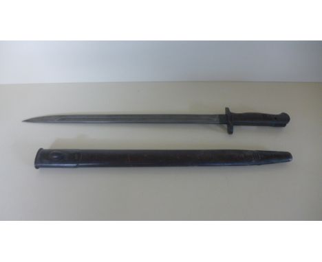 A British G R Cypher bayonet numbered 1507 blade, 43.5 cm long - in generally good condition