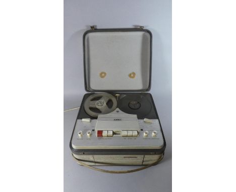 A Vintage Philips Reel to Reel Tape Recorder. 
