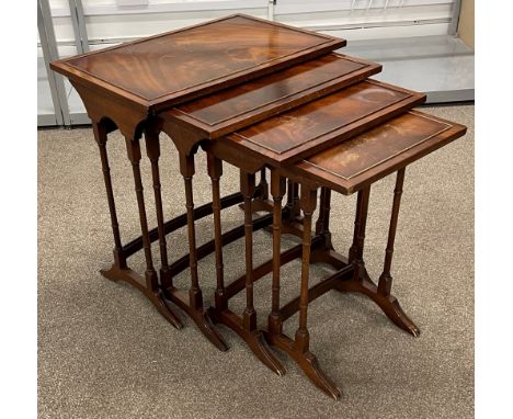 Chippendale style quartetto tables