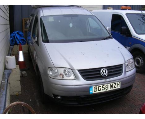 TO BE SOLD ON BEHALF OF THE ISLE OF WIGHT COUNCIL - A Volkswagen Caddy Maxi Life TDI 104 - MPV - Reg. No. BG58 WZH - silver -