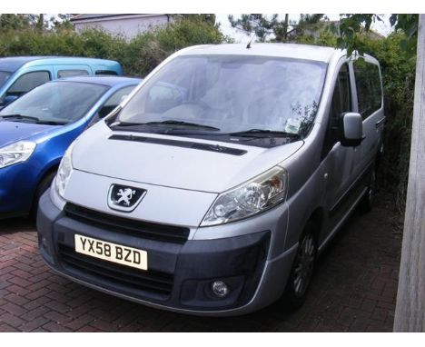 TO BE SOLD ON BEHALF OF THE ISLE OF WIGHT COUNCIL - A Peugeot Expert Tepee Leisure 6S - MPV - Reg. No. YX58 BZD - silver - MO