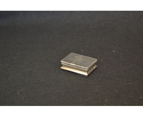 A Silver Snuff Box, Birmingham 1911