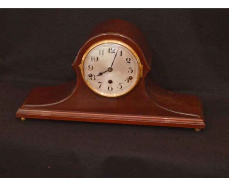 A Mahogany Framed Westminster Chime Mantle Clock