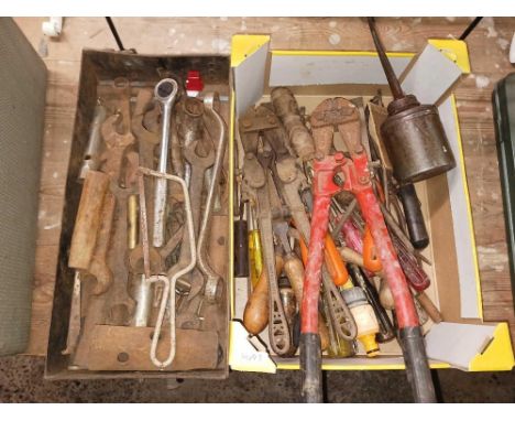 2 CARTONS OF MISC HAND TOOLS