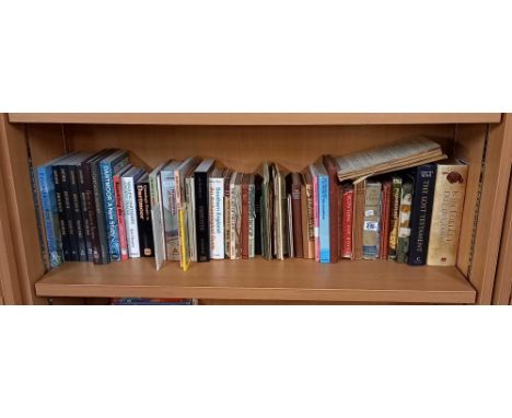 SHELF OF BOOKS ON DARTMOOR ETC