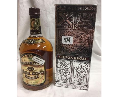 BOTTLE OF CHIVAS REGAL SCOTCH WHISKY