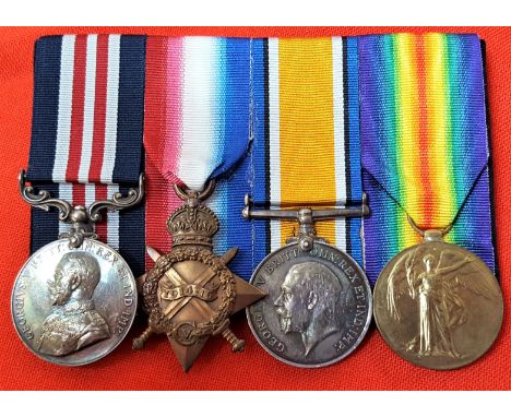 WW1 British Army 1918 Military Medal group to Sergeant G. Richardson, 6th Bn. Cameronians & Machine Gun Corps, who was a Scot