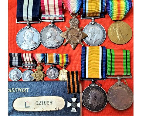 WW1 Royal Navy 1915 ‘Mesopotamia/Tigris River’, Distinguished Service Medal group attributed to Signaller J. B. Murray, who w