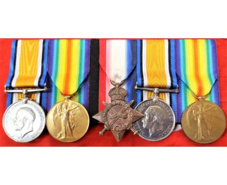 WW1 ‘casualty’ medal groups to the Logan brothers, who served Australian Army 18th Battalion & British Army 1st Battalion, Go