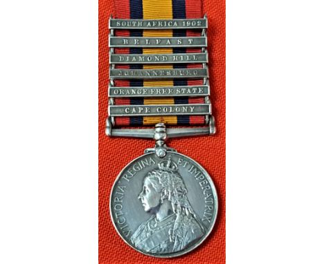 Queen’s South Africa Medal to Private Rochester, 1st Victorian Mounted Infantry, later serving 10th New Zealand Contingent, w