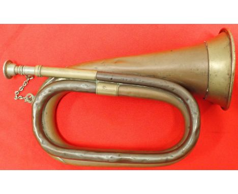 WW1 British Australian Army trumpet 1916 Boosey &amp; Co./H Keats &amp; Sons. Military trumpet in brass and copper by Boosey 