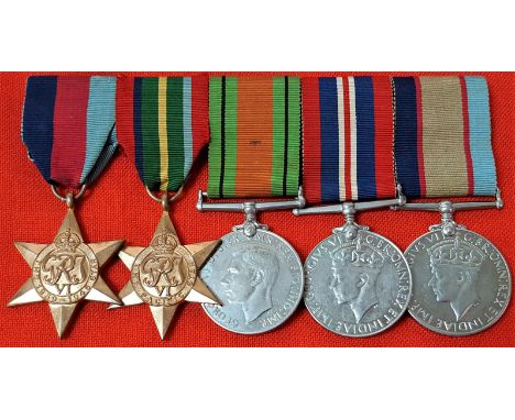WW2 Australian Army ‘P.O.W.’ group of medals to Private T.W. Humpage, 2/3rd Machine Gun Battalion, who taken prisoner by the 