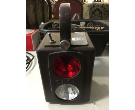 French SNCF Railway lamp