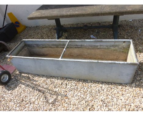 Large Zinc Cattle Water Trough