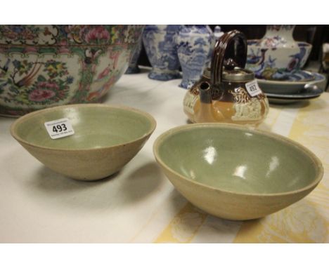 Pair of St Ives Leach Pottery Studio Bowls