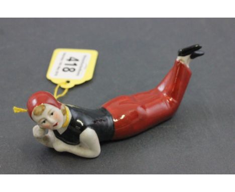 Ceramic Art Deco style pin dolly