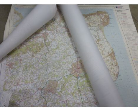 Tube of Ordnance Survey Maps