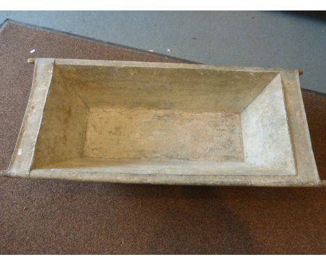 Gavanised Trough / Planter with Wooden Handles